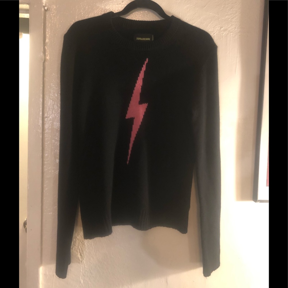 💫Zadig and Voltaire Delly Flash cashmere Sw…